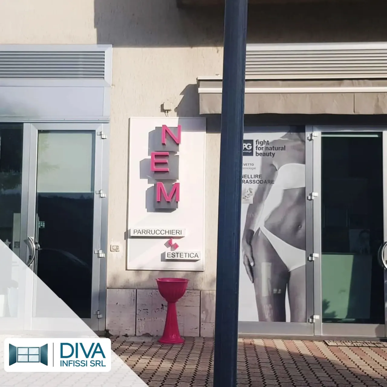 Infissi nuovi installati da Diva Infissi in una abitazione